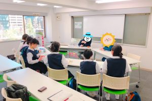 中学生からのインタビュー